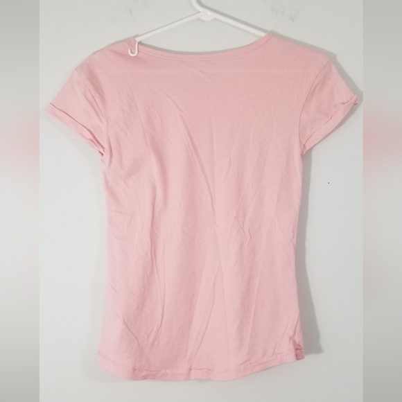 Disney Minnie Mouse Girls Graphic Tee.  Sparkly, Glam, Diva, Bow. Size XS. - Picture 5 of 7